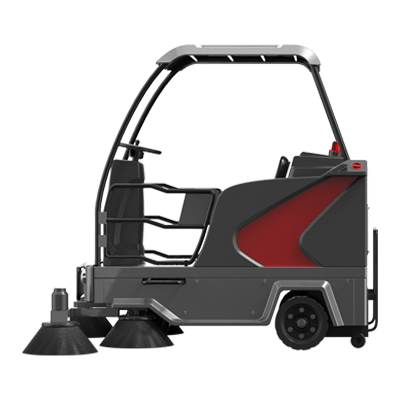 YZ-S8駕駛式掃地車(chē)側(cè)面圖
